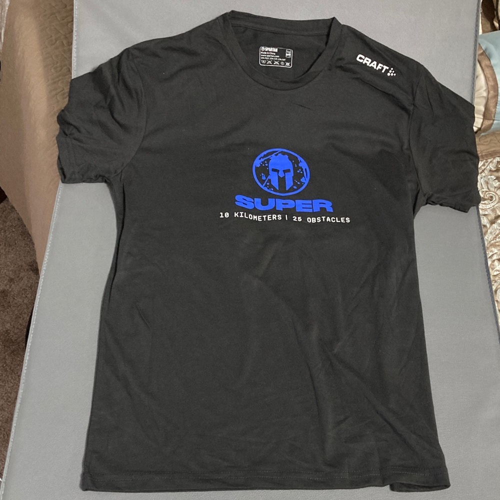 NWOT Craft Black and Blue Short Sleeve Tee Men’s  Medium